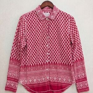 Cino Printed Long Sleeve Button Shirt